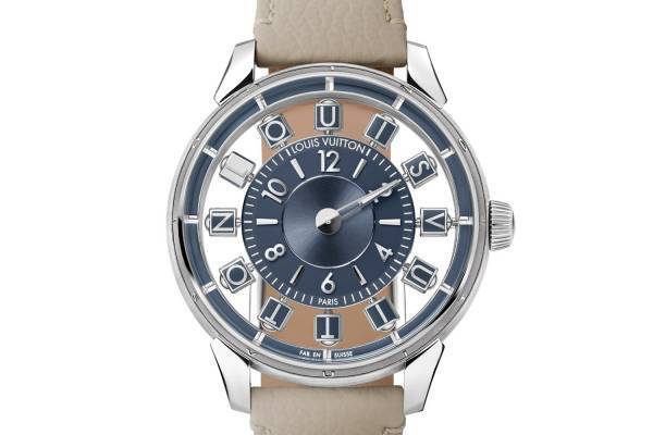 ルイ・ヴィトン“太鼓型ケース”の限定腕時計「スピン・タイム」浮遊＆回転するキューブのアワー表示