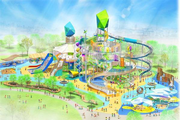 江東区の若洲公園が27年リニューアル、“東京都内最大級”の大型遊具が新シンボルに