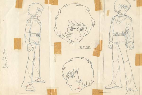 庵野秀明による「宇宙戦艦ヤマト 全記録展」西武渋谷店で、キャラクター設定画など貴重な資料を公開