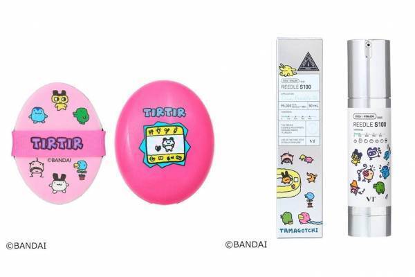 「たまごっち」デザインのプラザ限定コスメ、ティルティル“ゲーム本体風”クッションファンデ