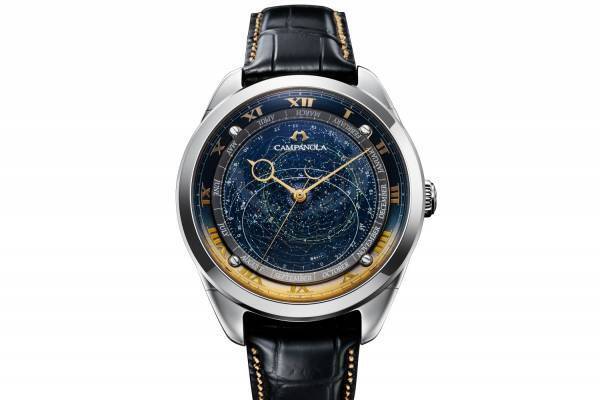 カンパノラ“星座版”腕時計「コスモサイン」限定モデル、幻想的な夜明けをグラデーションカラーで