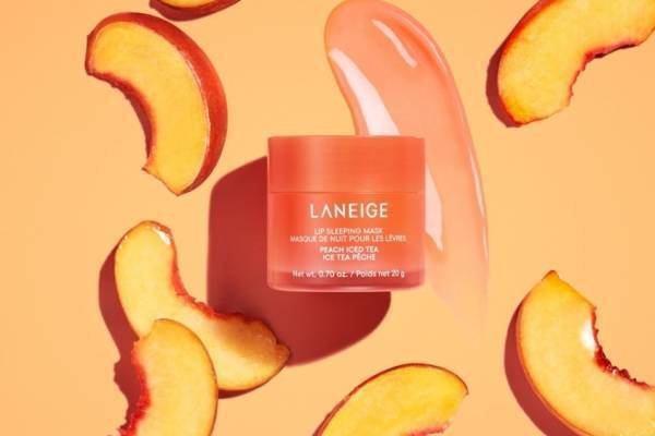 ラネージュ25年春コスメ、“ピーチアイスティー香る”保湿リップマスクで赤ちゃん唇へ