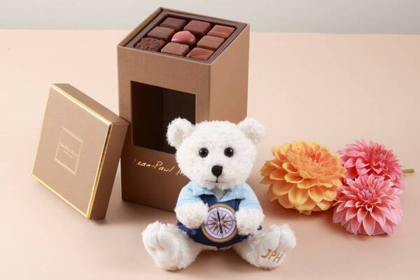 ジャン＝ポール・エヴァンの25年ホワイトデー、ぷっくりハート型＆バニラ香るベア型チョコの限定アソート
