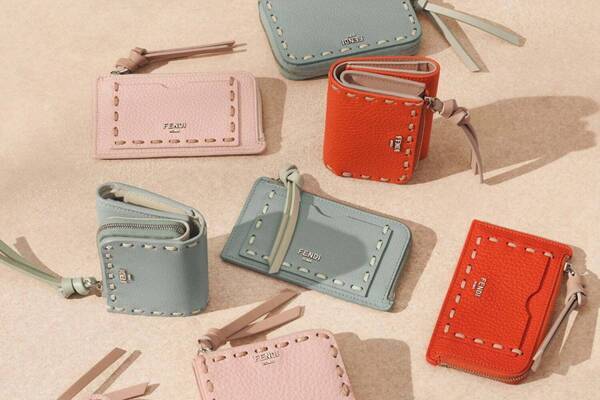フェンディ「セレリア」ステッチの2025年春夏レザー財布、「ピーカブー」バッグ型カードケースも
