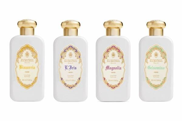 サンタ・マリア・ノヴェッラ「メディチ家の庭園」着想ボディミルク誕生、高貴なアイリスやジャスミンの香り