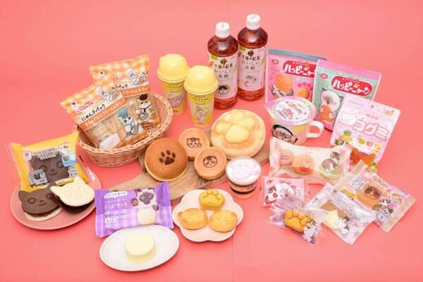 ファミリーマート「猫スイーツ」“肉球クリーム”浮かぶティラミス＆とろけるねこ型紅茶クッキー