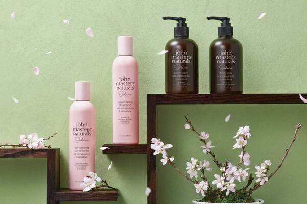 ジョンマスターオーガニック25年春、“やわらかに桜香る”ボディミルク＆マシュマロ泡のボディウォッシュ