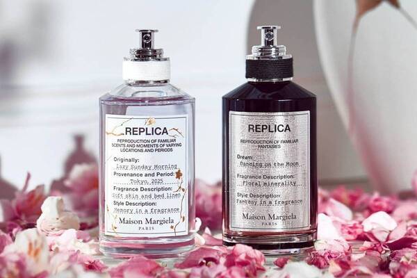 メゾン マルジェラ「レプリカ」フレグランスの香水やキャンドルが“桜×金継ラベル”に