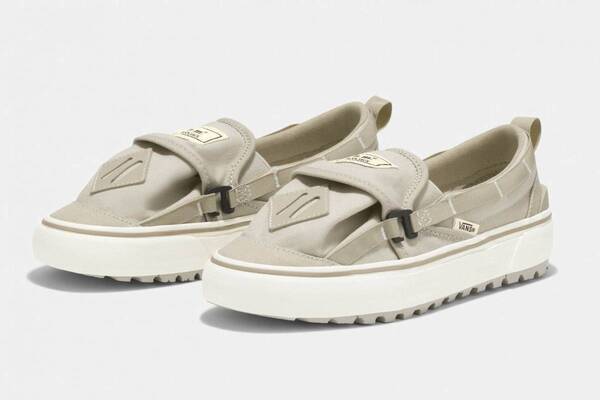 VANS“ヴィンテージリュック”着想のスリッポンスニーカー、ニコール・マクラフリンとコラボ