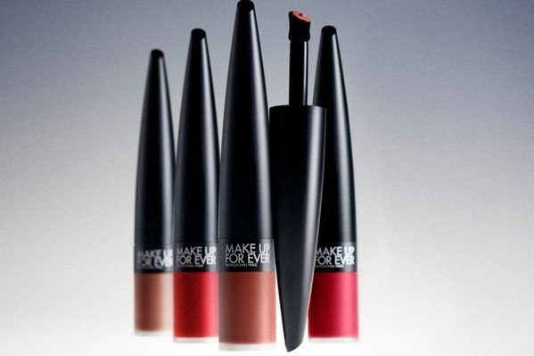 メイクアップフォーエバー“まるで空気”美発色マットリップの25年春新色、色っぽブラウン＆明るめレッド