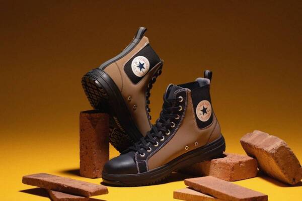 コンバース“サイドゴアブーツ風”スニーカー「オールスター PS」安全靴仕様の軽く丈夫なアッパー