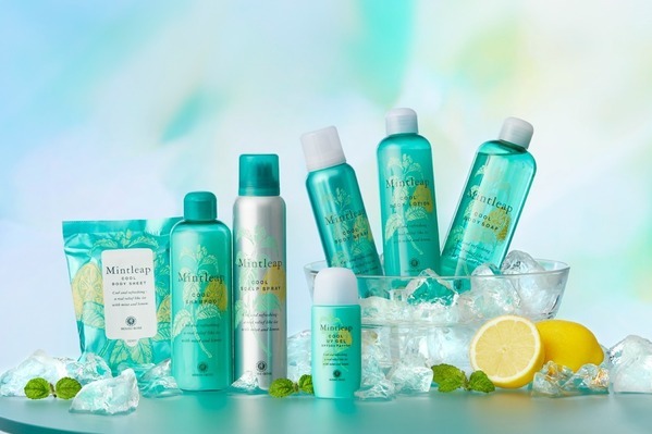 ハウス オブ ローゼ25年夏ボディケア、ミント×レモン香る“クール感”UVジェルや瞬間冷却ミスト