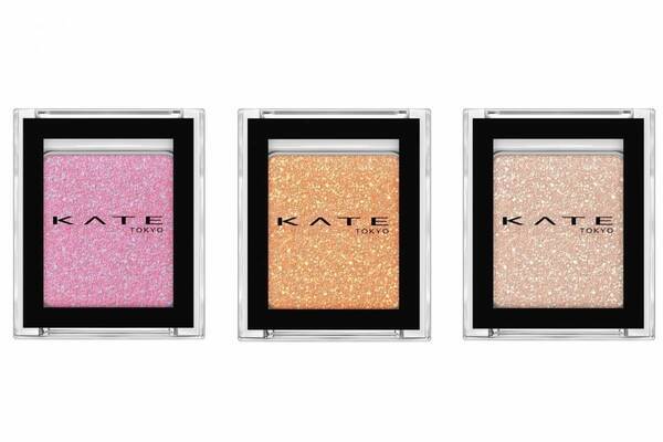 ケイト25年夏コスメ、“まるで打ち上げ花火”限定ラメカラーが濡れツヤ単色アイシャドウに