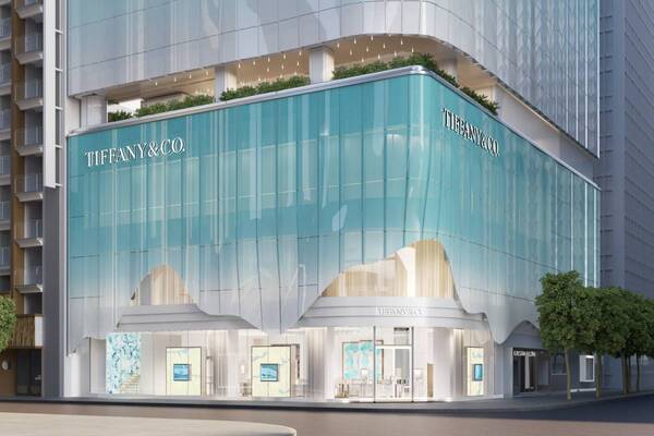 ティファニー“アジア最大”旗艦店が銀座にオープン、日本初の「ブルー ボックス カフェ」も