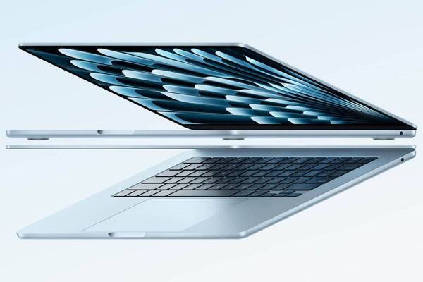 アップル「MacBook Air」に新色スカイブルー、M4チップ搭載の新型ノートブック