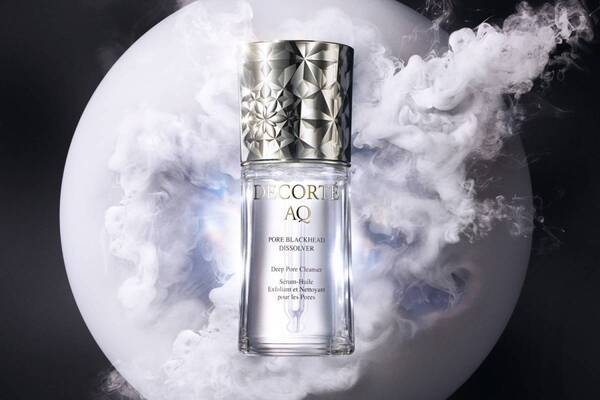 コスメデコルテ最高級「AQ」25年夏スキンケア、角栓を溶かし“真のツヤ肌”へと導くクレンジング美容液