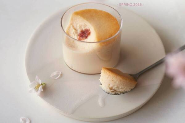 ミスターチーズケーキ春限定「桜」フレーバー、“桜の塩漬け入り”やさしい甘さのチーズケーキ