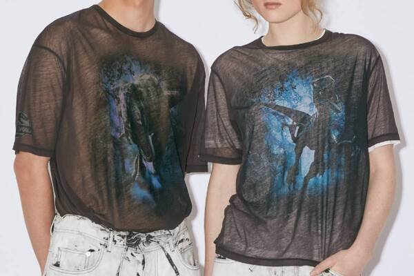 ビューティフルピープル×映画『ジュラシック・ワールド』"日本を駆け巡る恐竜”のグラフィックTシャツ