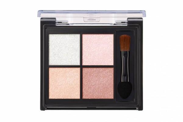 キスミー フェルム25年夏コスメ、"グラデーションアイ叶う”4色アイパレにピンクベージュの限定色