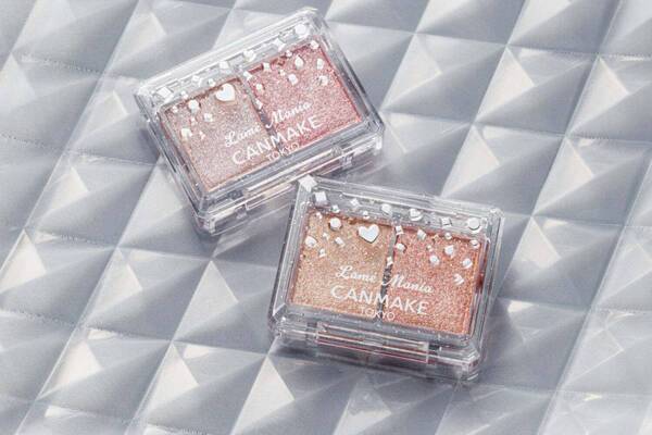 キャンメイク25年春コスメ「ラメマニア」“大粒ラメ”がキラキラ輝くご褒美級アイシャドウ