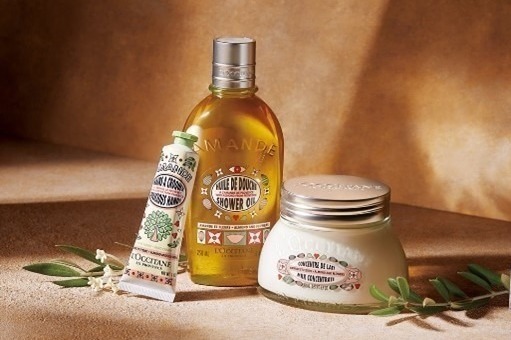 ロクシタン25年春ボディケア「フローラルアーモンド」オリーブの花×ネロリの“花束香る”ボディクリーム