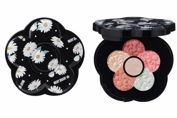 マリークヮント25年夏コスメ、デイジーの花びらチーク＆ハイライターで血色感あふれる顔立ちへ