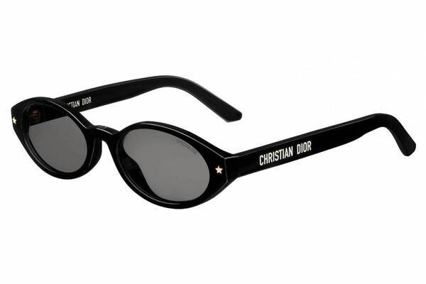 ディオール25年春夏サングラス「ディオールパシフィック」星ディテール煌めくオーバル型×カラーレンズ