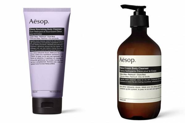 イソップ25年夏ボディケア、“ウッディスパイシーハーバル”な香りの高保湿ボディウォッシュ