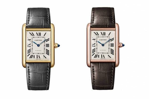 カルティエの腕時計「タンク ルイ カルティエ」に“ラージモデル”の25年新作、自動巻きムーブメントで