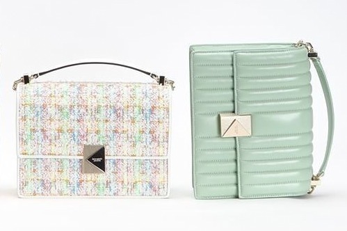ケイト・スペードのアイコンバッグ「デコ」25年春夏新作、パステルカラーのツイードや花柄アイレットで