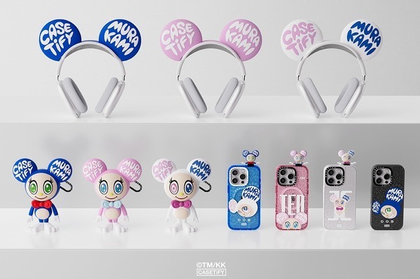 ケースティファイ×村上隆、アバター「DOB君」フィギュアをカスタムできるスマホケースなど