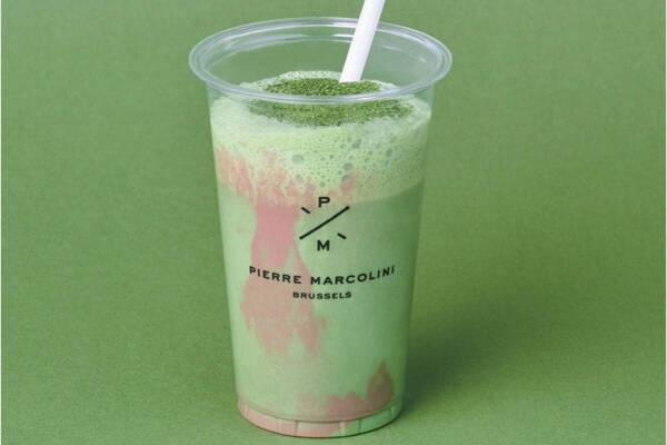 ピエール マルコリーニが天神「ワン フクオカ ビルディング」に出店、八女抹茶×ショコラの限定ドリンク