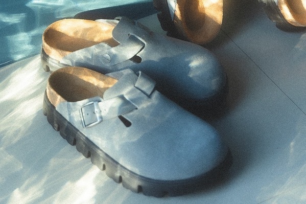 パピリオ バイ ビルケンシュトック“グレーカラー”の厚底サンダル、ビーミング バイ ビームス限定で