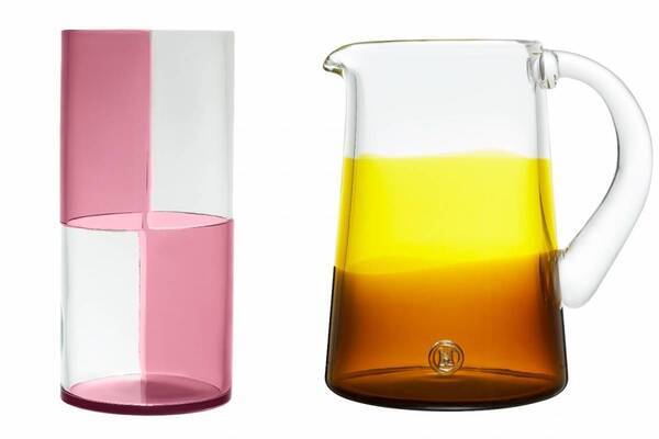 エルメスのホームコレクション、色鮮やかな“被せガラス”のオブジェ＆カシミアのブランケット