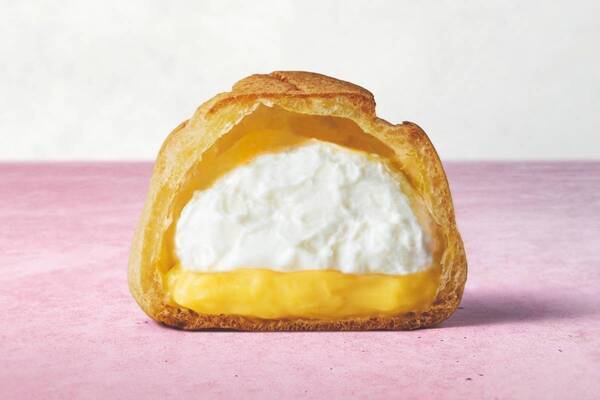 セブン-イレブン「たっぷりホイップのダブルシュー」コク深いホイップクリーム×軽やか生地にリニューアル