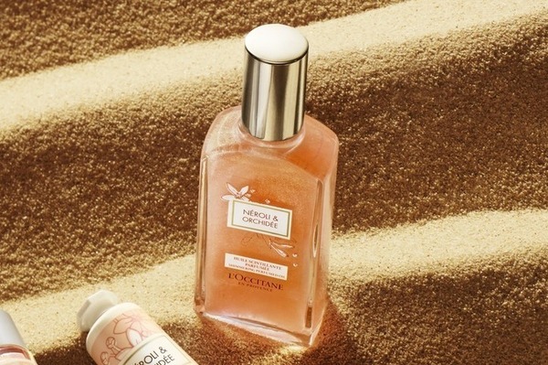 ロクシタン25年夏ボディケア、“ゴールドの煌めき×フローラルムスクの香り”を纏うボディオイル