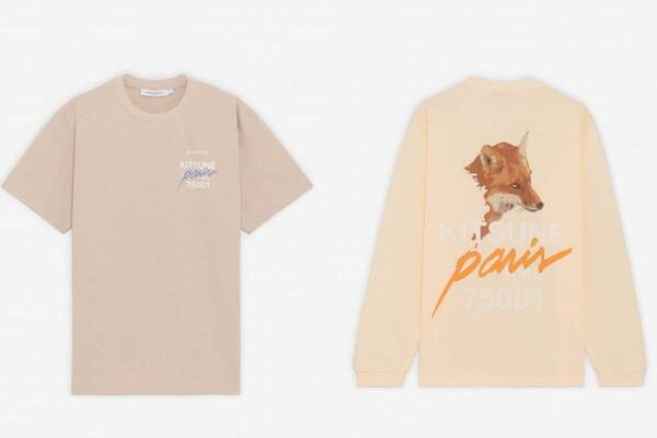 「メゾン キツネ」カフェ隣接店舗が福岡・博多に、限定フォックスプリントのTシャツ＆フレンチトースト