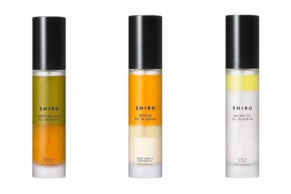 SHIRO25年夏スキンケア、“昆布・酒かす・ゆず”肌悩みに合わせて選べるオールインワン美容液