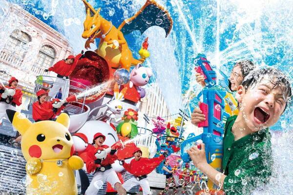 USJ「NO LIMIT! クール・サマー」夏の“びしょ濡れ”パレード、マイメロディ＆クロミが初参加