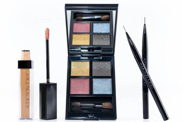 アディクション25年秋コスメ、“ダークチェリーレッド”が主役の4色アイパレ＆大人のヌーディリップ