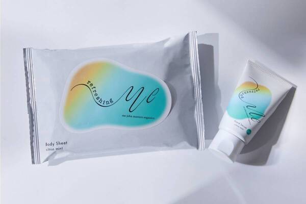 ジョンマスターオーガニック25年夏ボデイケア、“シトラスミント香る”UVハンド美容液＆ボディシート