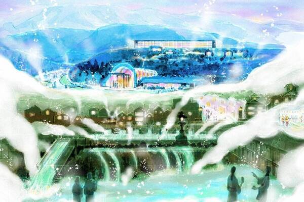 星野リゾート「界」群馬・草津温泉に26年秋開業へ、温泉街に”簡単アクセス”宿泊者専用トンネルも