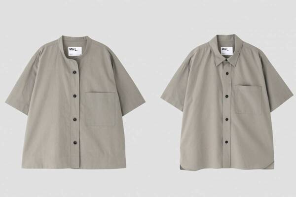 MHL.が福岡「ワン・フクオカ・ビルディング」にオープン、“和紙”使用の半袖シャツを限定発売