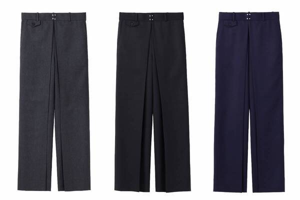 ジョン ローレンス サリバン“大胆タック”のワイドトラウザーズ、直営店限定で