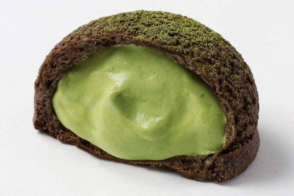 ビアードパパ「玉露抹茶シュー」が再び、濃厚抹茶クリーム×“ザクザク”食感ココアクッキー生地