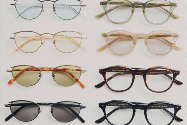 金子眼鏡×アメリのアイウェア、“80年代ヴィンテージ風”サングラス＆定番ウェリントン型眼鏡