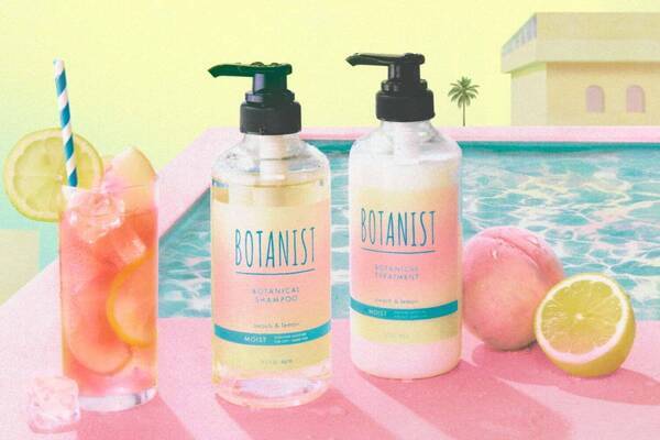 ボタニスト「アイスピーチレモネードの香り」の25年夏ヘア＆ボディケア、“さらさら髪”叶えるシャンプー