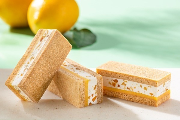 バターステイツ夏限定「レモンバターサンド」“爽やかレモンピール入り”2層仕立てのバターサンド