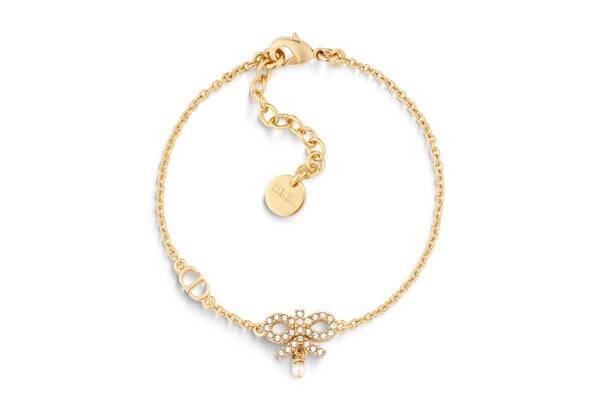 ディオール“リボンの結び目”きらめくジュエリー、ブレスレットや大粒パールキャッチのピアス