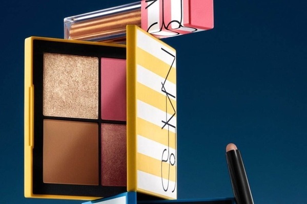 NARS25年夏コスメ、「南仏のビーチ」着想“パラソル風”リップオイル＆マルチチークパレット